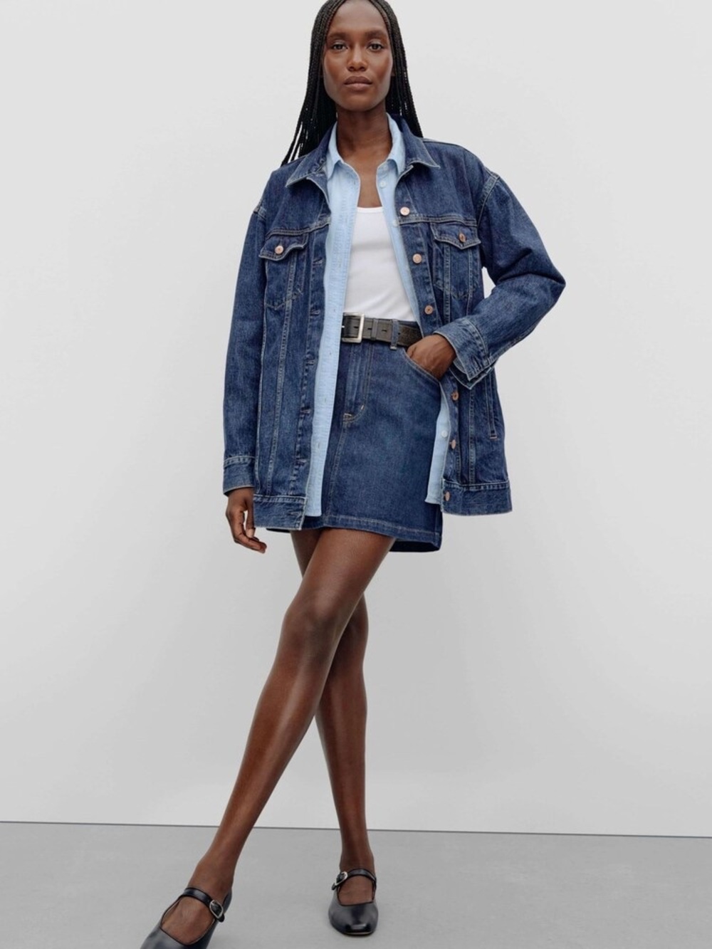 GAP Oversized Icon Denim Jacket